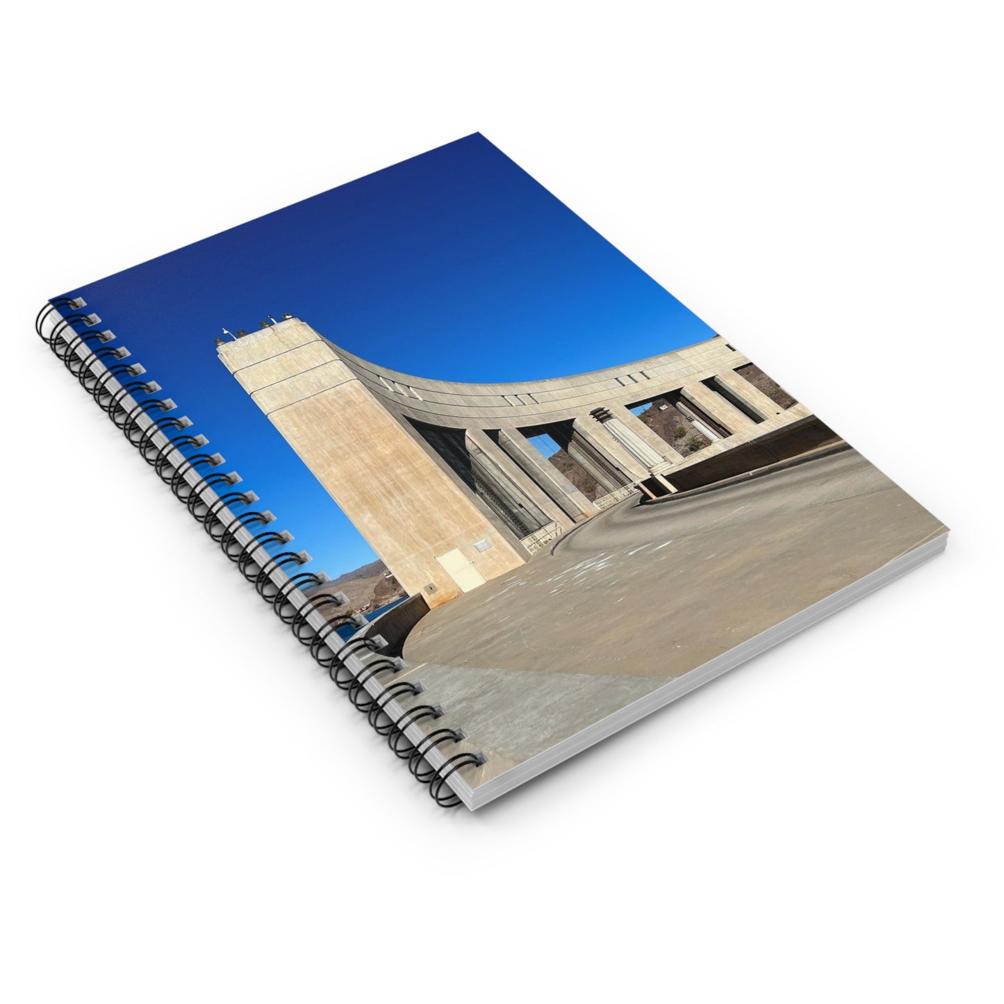 Spiral Notebook - Ruled Line Parker Dam