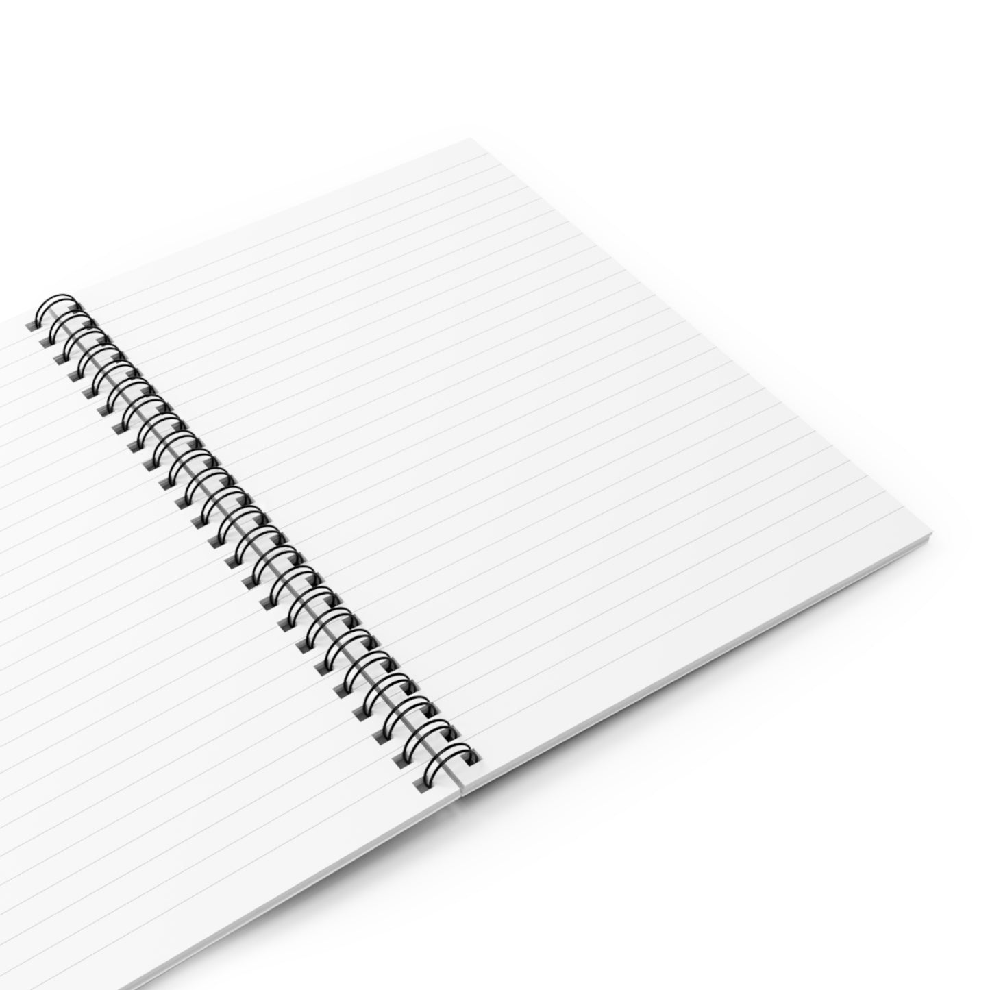 Spiral Notebook - Ruled Line - Shoes on the Danube Bank
